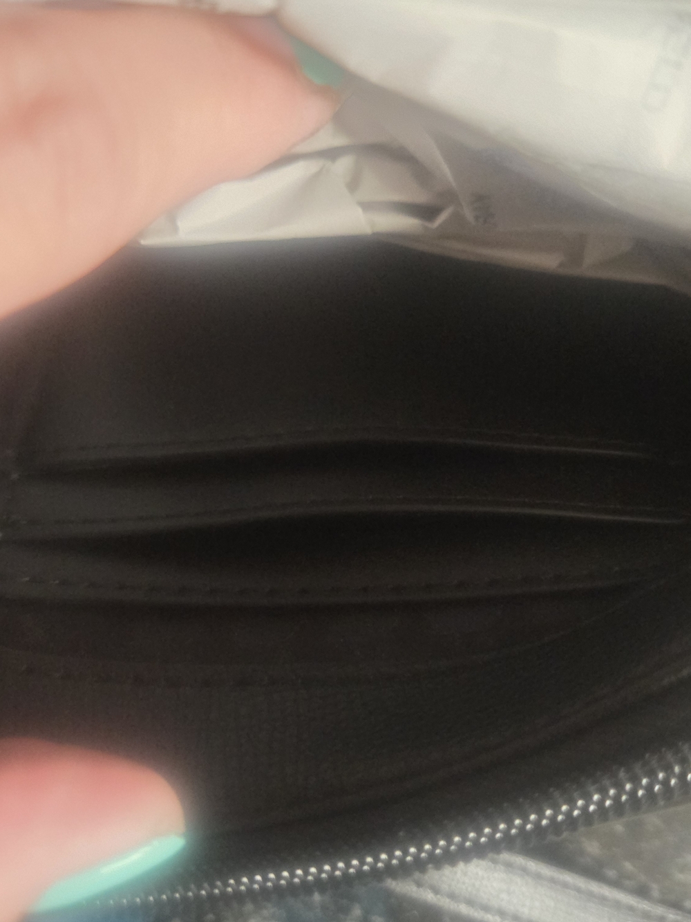 Karl Lagerfeld Black Crossbody Bag with Logo Pins - Picture 4 of 5
